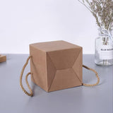 20pcs Kraft Paper Gift Boxes Ideal for Packaging Crafts Party Wedding Gifts