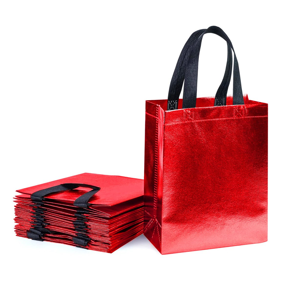 Laser Non Woven Gift Bags 12Colours 24PCS