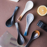 Ceramic Soup Spoons 5PCS