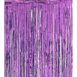 Metallic Tinsel Curtain Backdrop Party Decoration 1PC