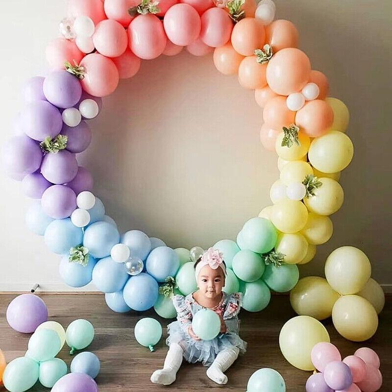 10/100PCS Macaron Large Latex Balloons