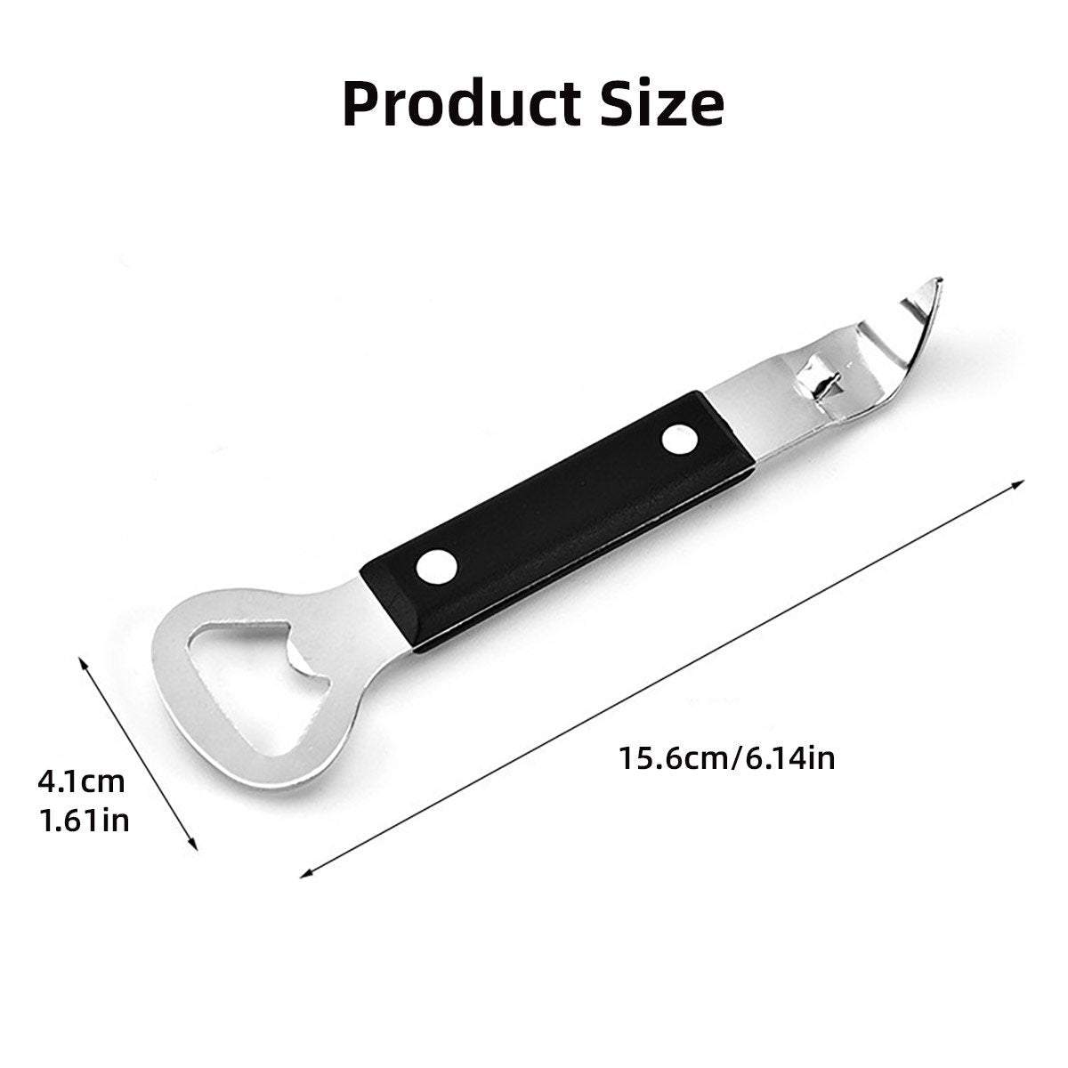 Stainless Steel Bottle Openers 4PCS