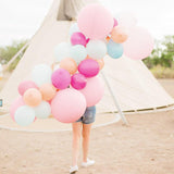 100PCS 22 Colours Latex Balloons Party Decoration