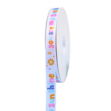 Polyester Happy Birthday Ribbon for Decorations 2CM*100Yard