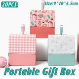 20pcs Mini Gift Boxes Small Party Favors Box for Girls Jewelry Candy Packaging