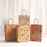 Kraft Gift Bag Maple Leaf Party Packaging 32PCS