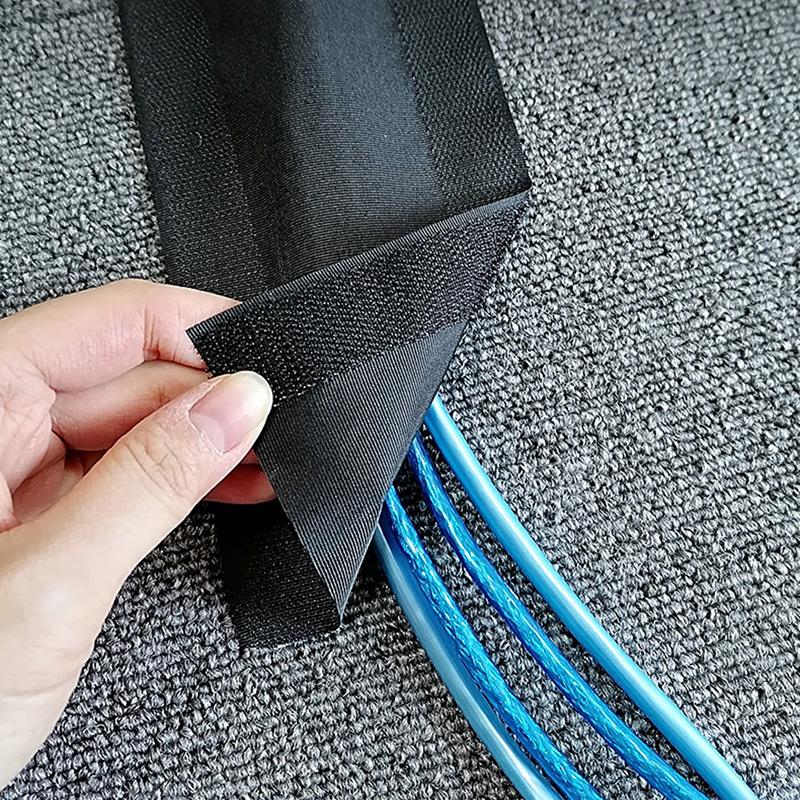 Durable Nylon Cable Protector Sleeve for Floor and Carpet Use 1m or 3m