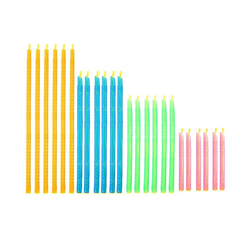 8/16/24PCS Kitchen Sealing Sticks Reusable Clips Lock Rod Bags Sealer