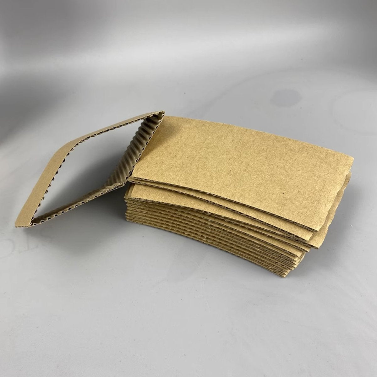 Disposable Kraft Paper Coffee Cup Sleeves 200PCS