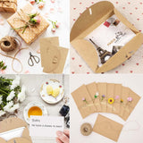 Kraft Paper Envelope 100PCS Birthday Wedding Blessing Card