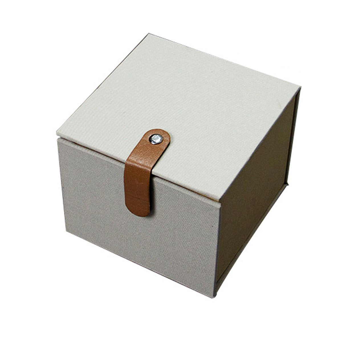 Flap Closure Gift Boxes Fabric Packaging for Small Gifts 5pcs