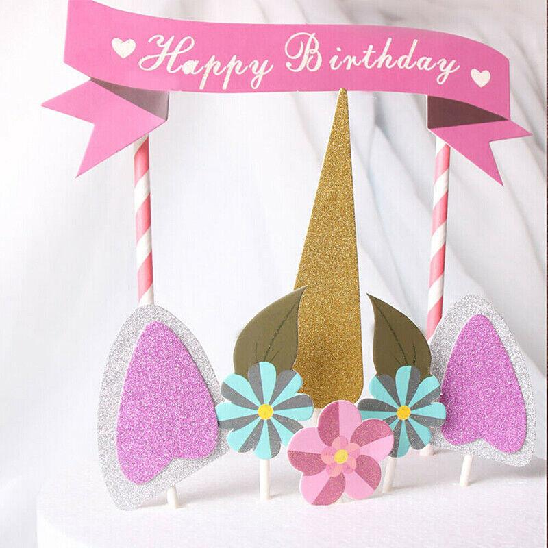 11PCS Birthday Cake Topper Set Decoratio