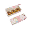 Long Strip Pastry Boxes Food-Grade Cardboard Elegant Design 25pcs