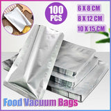 Durable vacuum seal bags for food preserving freshness