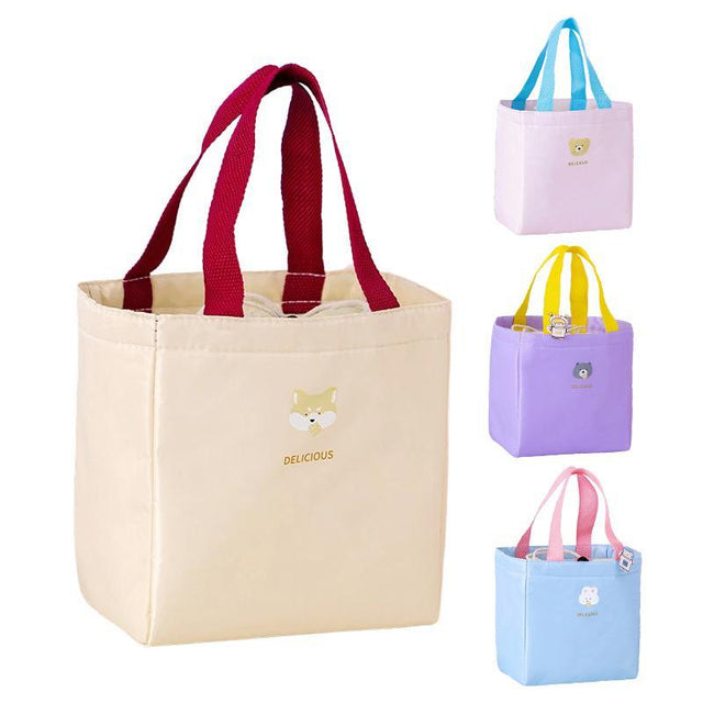 Stylish and spacious insulated lunch tote for adults