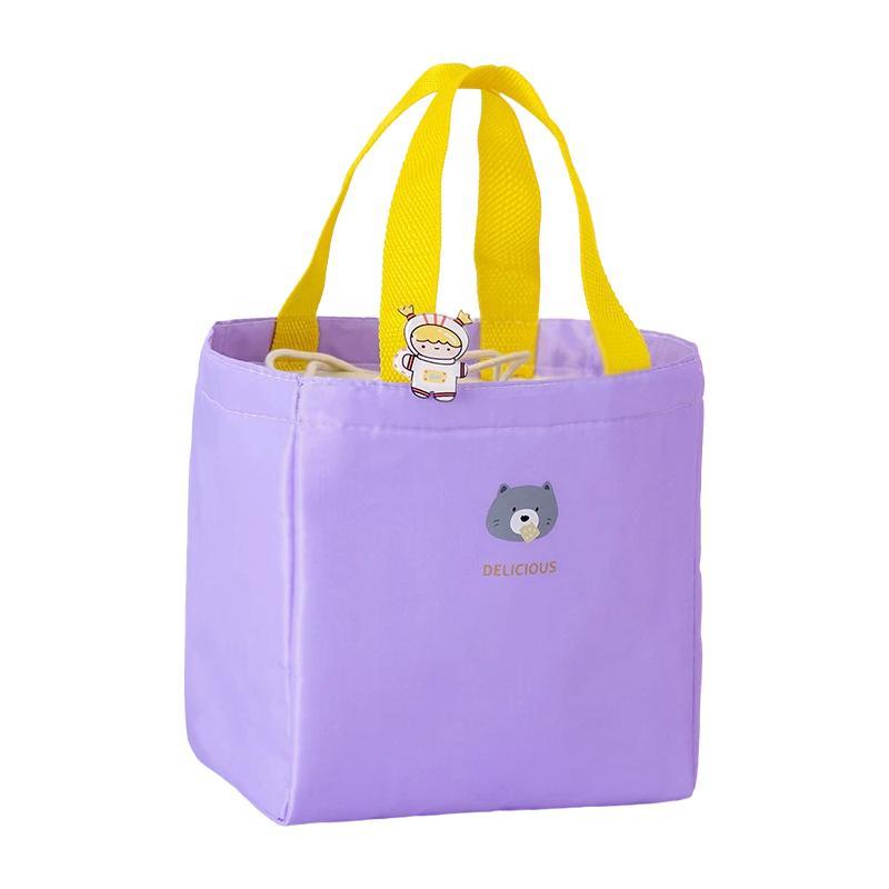 Stylish and spacious insulated lunch tote for adults