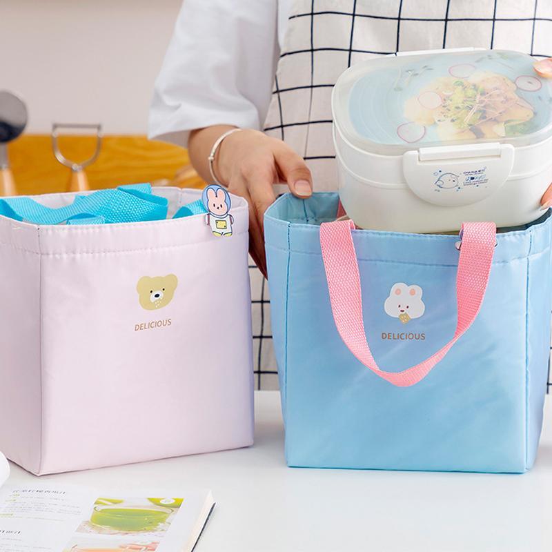 Stylish and spacious insulated lunch tote for adults