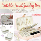 Elegant and compact jewellery organiser with multiple compartments