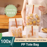 Durable plastic bread bags keeping bread fresh and protected