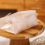 Durable plastic bread bags keeping bread fresh and protected