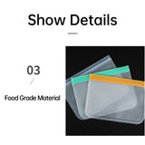 Keep Your Food Fresh with Translucent Frosted Food Storage Bags