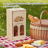 Wooden Wine Box Durable Exquisite Packaging Case for Wine Storage