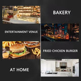 50PCS Oil Proof Hamburger Wrapping Paper Food Grade for Sandwiches Snacks