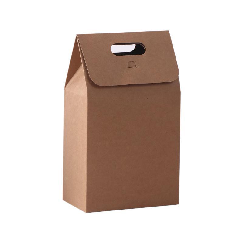 Eco-friendly brown paper bags with handles