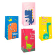 Vibrant Multi-Colour Kraft Paper Gift Bags