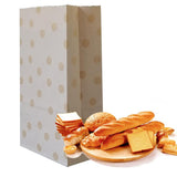 Durable brown kraft gift bags with vibrant patterns