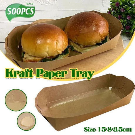 Convenient Paper Tray - Perfect for Serving and Organizing