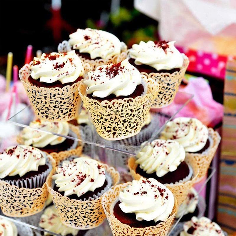 Cupcake with decorative toppings