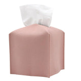 Leather Tissue Box Cover 1PC 2Sizes 7Colours PU Leather - Discount Packaging Warehouse