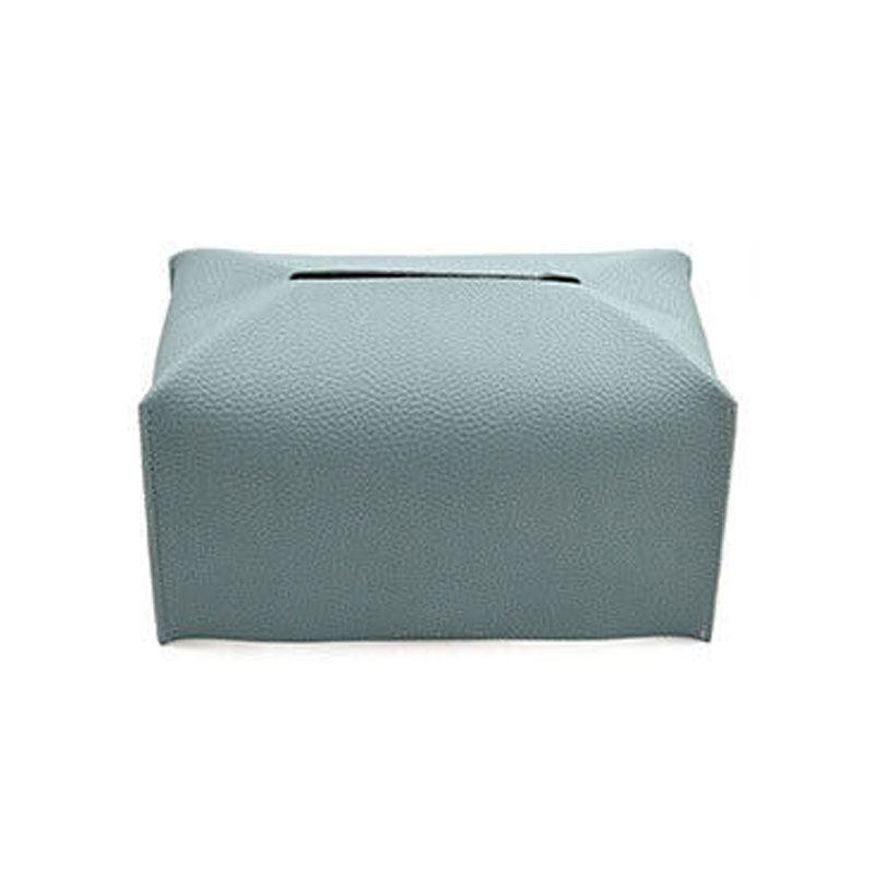 Leather Tissue Box Cover 1PC 2Sizes 7Colours PU Leather - Discount Packaging Warehouse