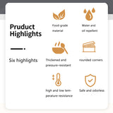 30PCS Disposable Pulp Three Compartment Dip Box for Sushi BBQ Condiment