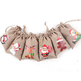 Festive and durable Christmas gift bag with holiday designs