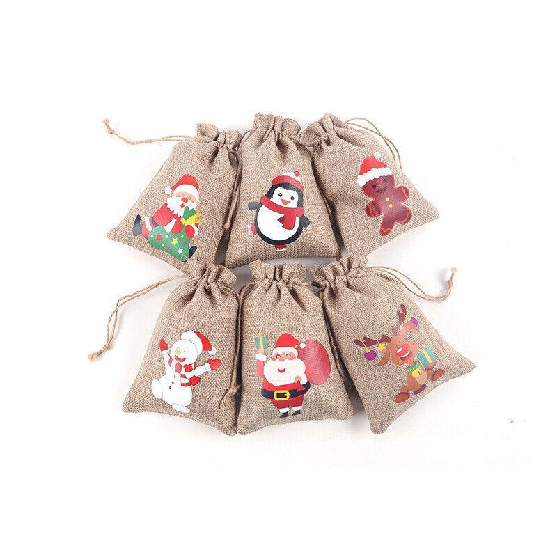 Festive and durable Christmas gift bag with holiday designs