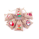 Festive and durable Christmas gift bag with holiday designs