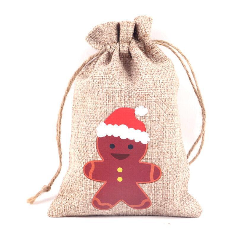 Festive and durable Christmas gift bag with holiday designs