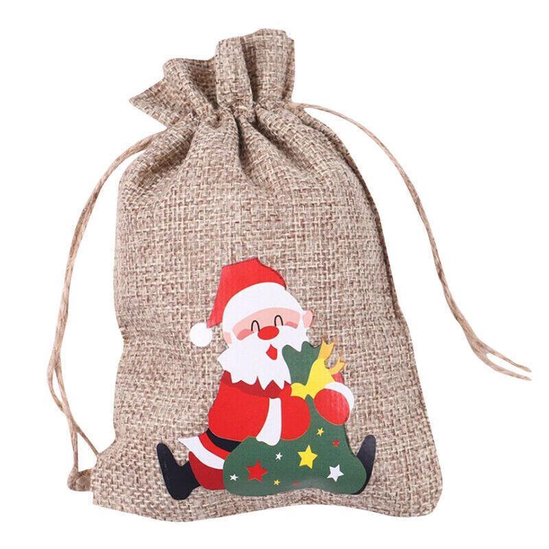 Festive and durable Christmas gift bag with holiday designs