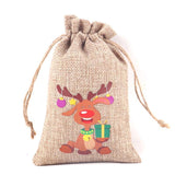 Festive and durable Christmas gift bag with holiday designs