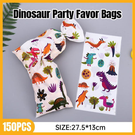 Make Your Party Roar with These Dinosaur Cookie Bags