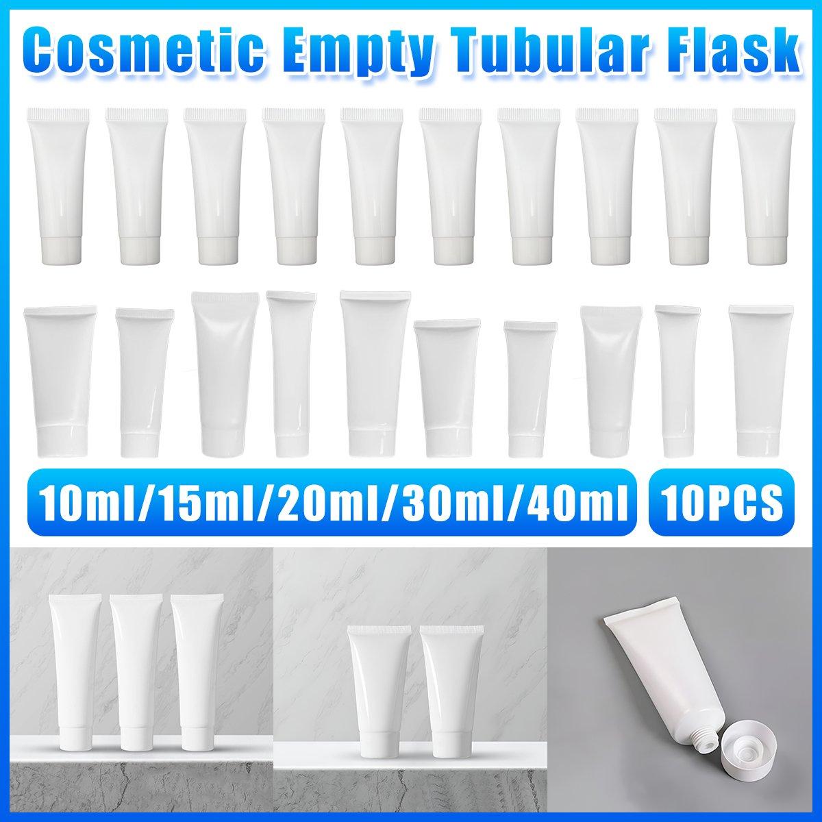 Makeup Soft Tubes 10-Pack PE Versatile Storage