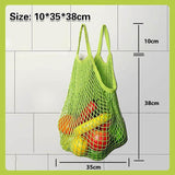 Eco-friendly reusable fruit and veg bags with drawstring closures