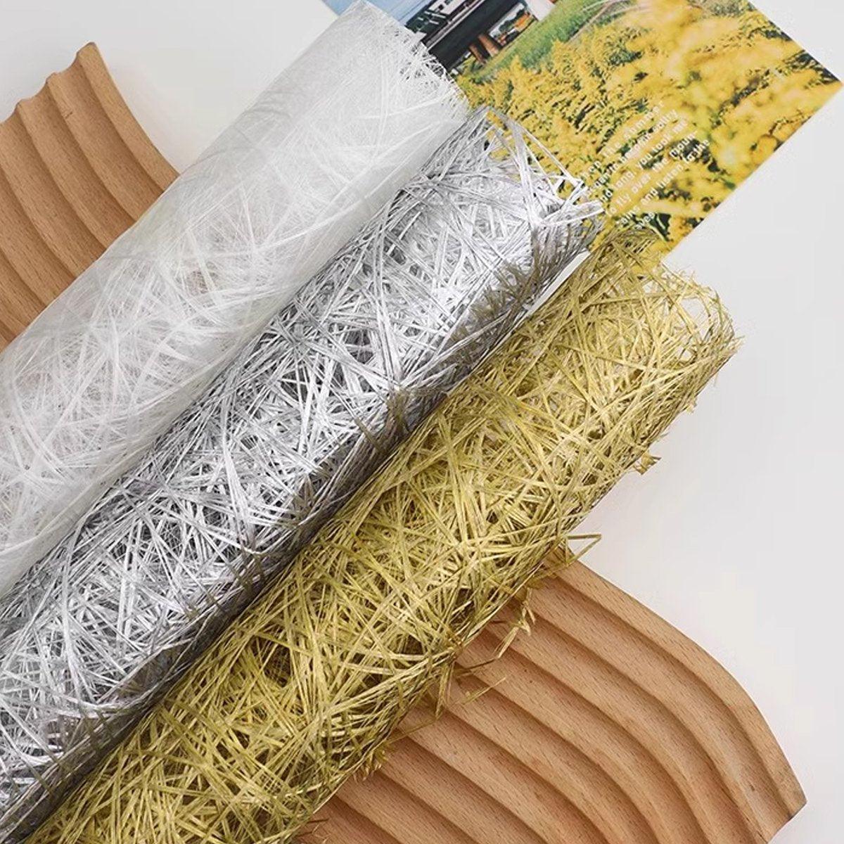 Mesh Wrapping Paper 1 Roll Nonwoven Eco-friendly