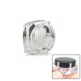 Mini Cosmetic Jar 50-200PCS Plastic Lip Balm Containers for Samples - Discount Packaging Warehouse