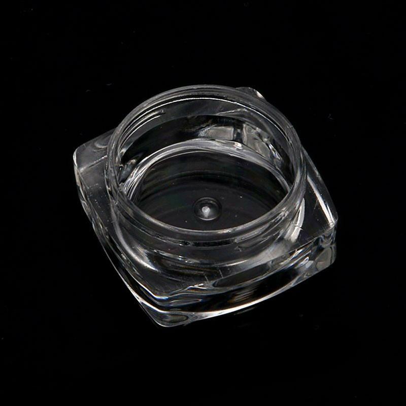 Mini Cosmetic Jar 50-200PCS Plastic Lip Balm Containers for Samples - Discount Packaging Warehouse