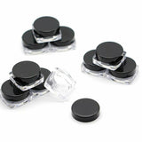 Mini Cosmetic Jar 50-200PCS Plastic Lip Balm Containers for Samples - Discount Packaging Warehouse