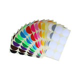 Vibrant and durable dot stickers for organizing and decorating