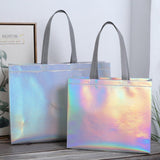 Non-woven fabric Irisdescent Tote Bag 25pcs